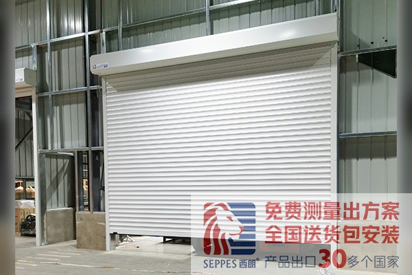 吴江挖掘机公司车间通道铝合金快速门 吴江挖掘机公司车间通道铝合金快速门