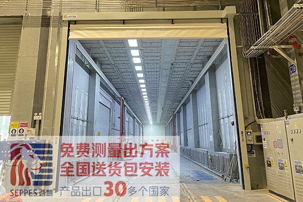 涂装生产线快速感应卷帘门 涂装生产线快速感应卷帘门